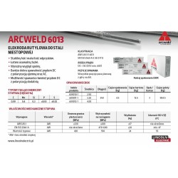 LINCOLN ELEKTRODA ARCWELD 6013 FI 3,2/4,5kg