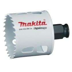 MAKITA OTWORNICA BIM HSS-Co 8% 54mm EZYCHANGE METAL, STAL, ALU, DREWNO, PVC