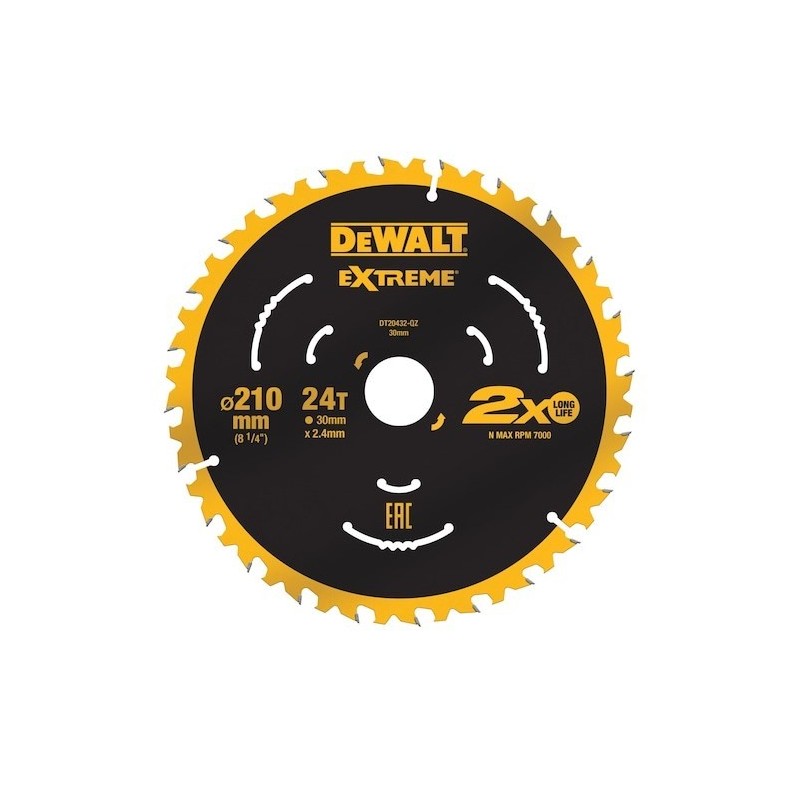 DeWALT DT20432-QZ ostrze do piły tarczowej 21 cm
