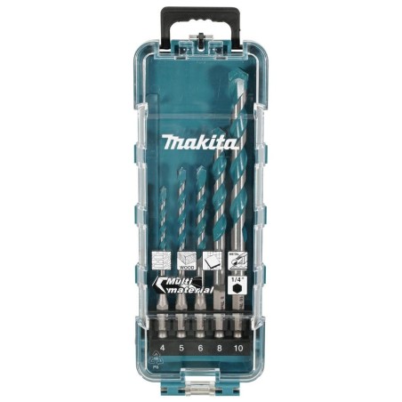 MAKITA ZESTAW WIERTEŁ UNIWERSALNYCH 1/4" HEX /5szt.
