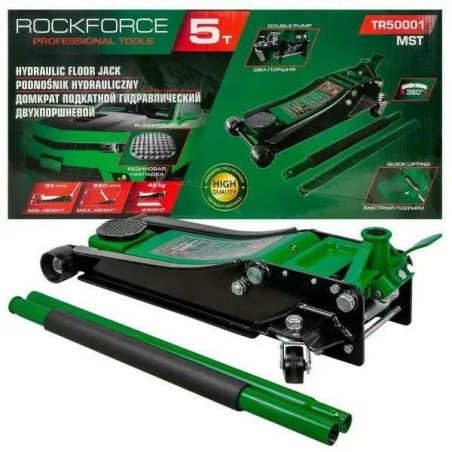 Dźwignik Rockforce żaba 5T 95-560mm niski