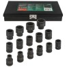 ROCKFORCE NASADKI UDAROWE kpl. 15el.1/2" 6-KĄT. (10-32mm)