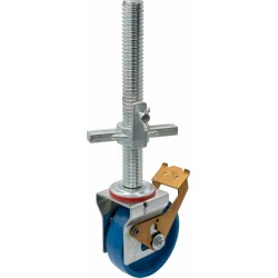 KRAUSE Kółka do rusztowań fi 150mm 4 sztuki z regulacją wysokości