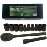 ROCKFORCE ZESTAW KLUCZY UDAR.12el. 1/2" 12KĄT. (10-24mm)