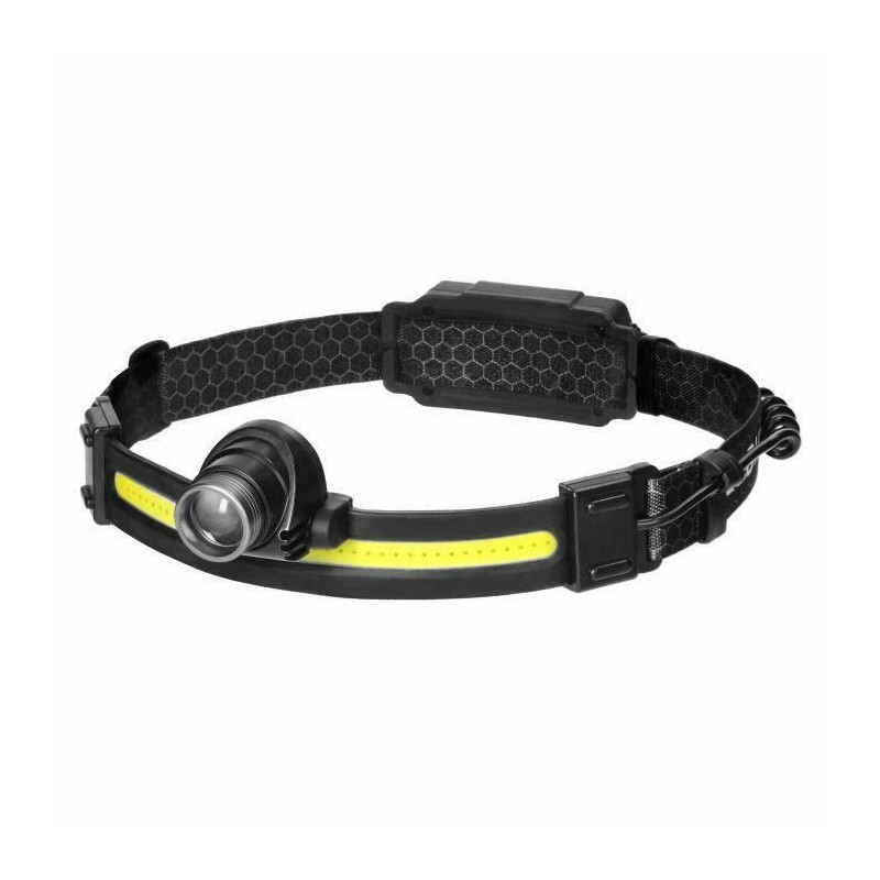 ORNO LATARKA CZOŁOWA LED COB 3W + LED CREE 10W AKUM. 1200mAh ...
