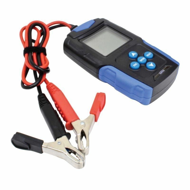 SATRA TESTER AKUMULATORÓW LCD 12/24V