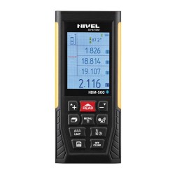 Dalmierz laserowy Nivel System 50m wiązka zielona, Bluetooth