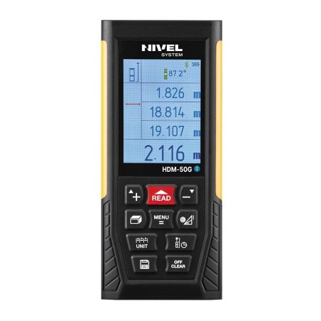 Dalmierz laserowy Nivel System 50m wiązka zielona, Bluetooth