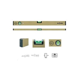 SŁOWIK POZIOMNICA ZŁOTA P01 600mm