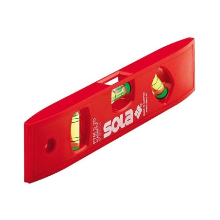 SOLA POZIOM. PLASTIKOWA 20cm SB PTM 5 MAGNETYCZNA