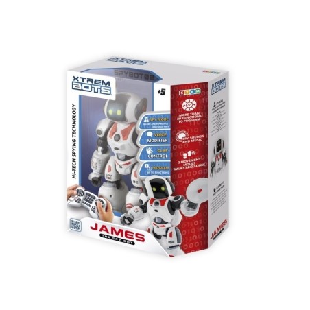 XTREM BOTS RC James The Spy Bot XT3803084 30846