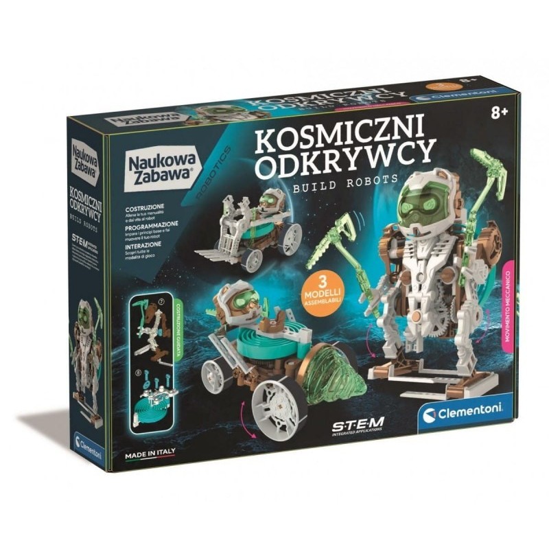Gra Kosmiczni odkrywcy CLEMENTONI 50873 CLM