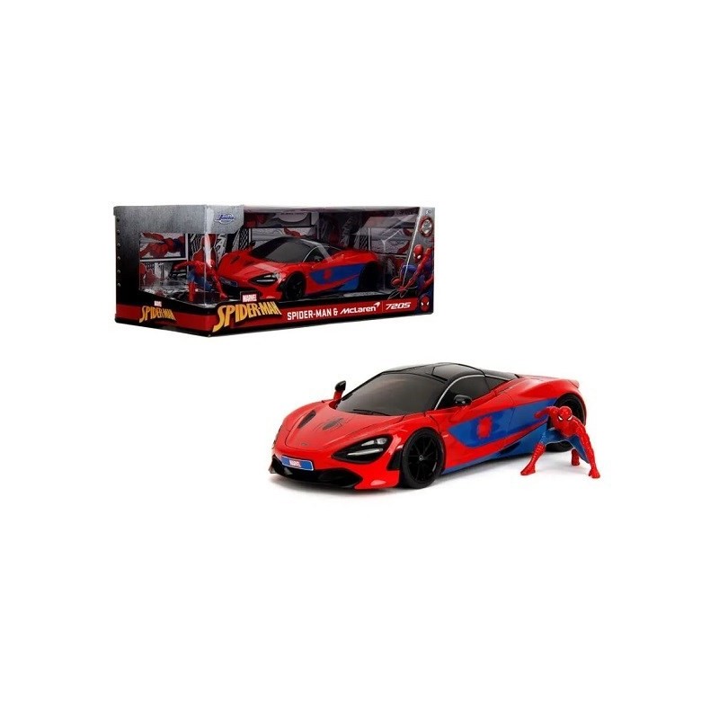 JADA Spider Man McLaren 1:24+figurka