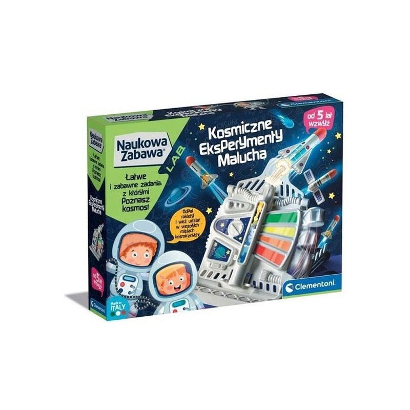 Zestaw kreatywny Kosmiczne eksperymenty Malucha CLEMENTONI 50892 CLM