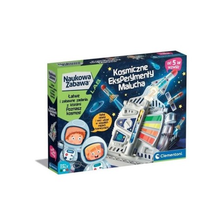 Zestaw kreatywny Kosmiczne eksperymenty Malucha CLEMENTONI 50892 CLM