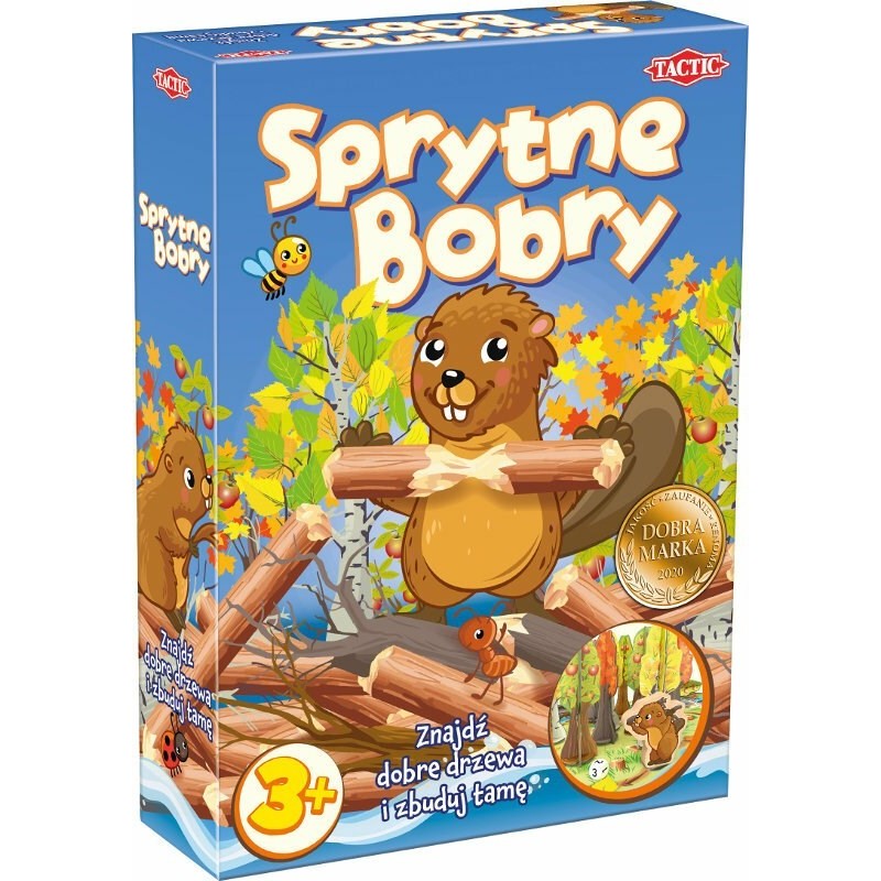 *****Gra planszowa Sprytne bobry 56884