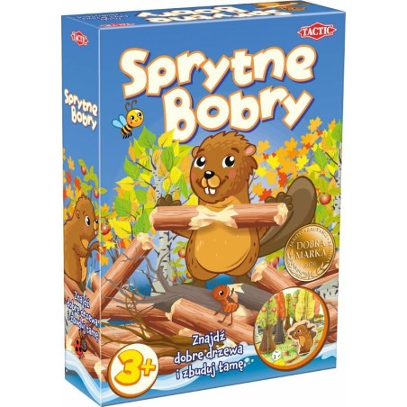 *****Gra planszowa Sprytne bobry 56884