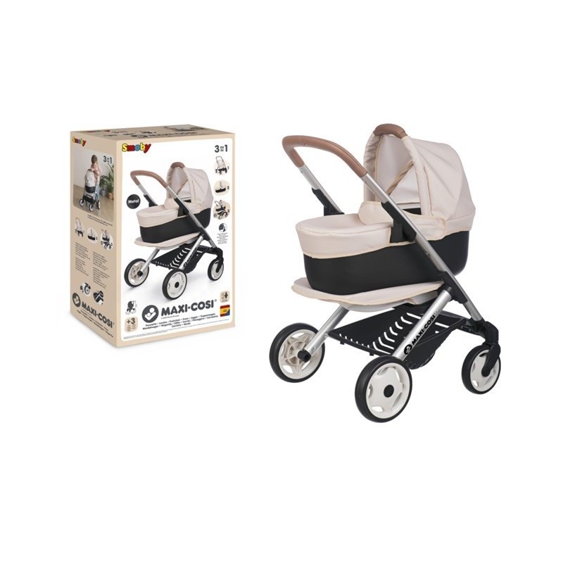 Maxi-Cosi Wózek dla lalek 3-w-1 w kolorze beżowym