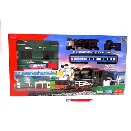 Kolejka express n/bat + przejazd kolej.00285 02858