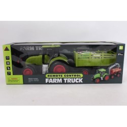 Traktor z przyczepš RC + zwierzęta 666-88 12196