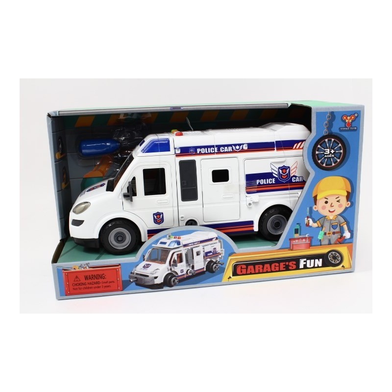 Auto policja ?w/d?w rozkręcana YW8088A 09998
