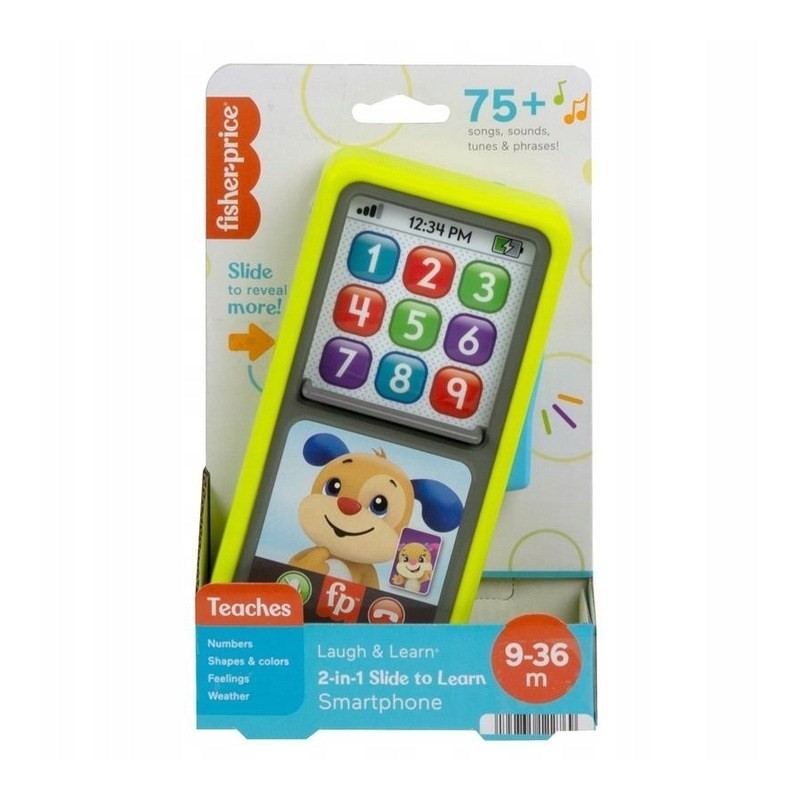 Fisher Price LL Smartfonik 2w1 Przesuwaj i ucz się HNL43
