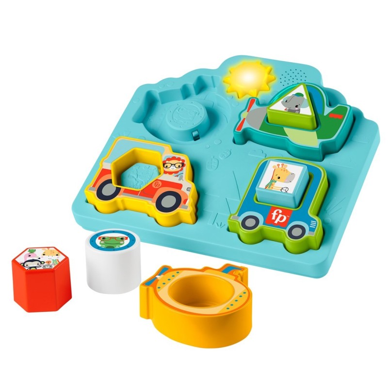 Fisher-Price HRP31 puzzle Rama puzzli 4 szt. Pojazdy Fisher-Price HRP31 puzzle Rama puzzli 4 szt. Pojazdy