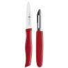 Obieraczka + Nóż ZWILLING 38634-000-0 czerwony