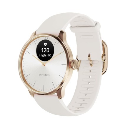 Zegarek Withings Scanwatch Light - zegarek z funkcją EKG, pomiarem pulsu i SPO2 oraz mierzeniem aktywności fizycznej i snu