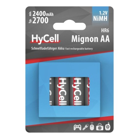 Akumulatory HyCell NiMH AA / HR6 typ 2700, 4 szt