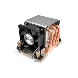 Chłodzenie CPU DYNATRON N11 Intel CPU Kuehler 4189-4/-5 P4/P5/P+ 2U Kuehlkoerper Aluminium Lamellen Heat Pipe Aktiv mit PWM bis