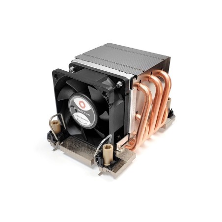 Chłodzenie CPU DYNATRON N11 Intel CPU Kuehler 4189-4/-5 P4/P5/P+ 2U Kuehlkoerper Aluminium Lamellen Heat Pipe Aktiv mit PWM bis