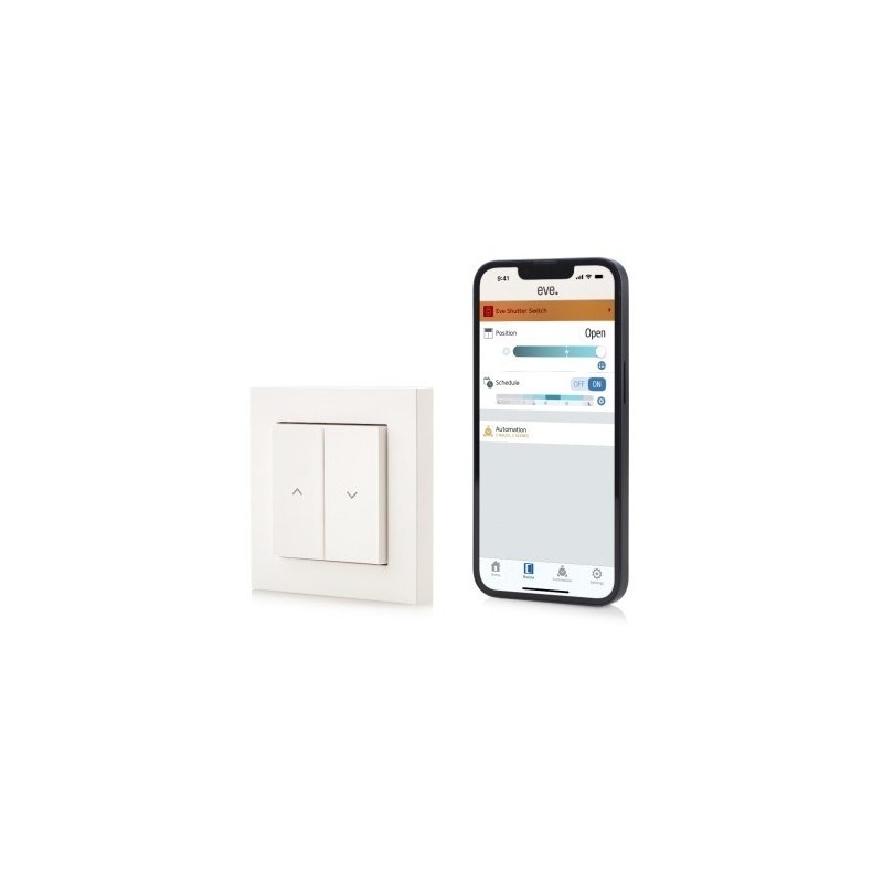 Przełącznik ścienny Eve Shutter Switch inteligentne sterowanie migawką (10ECI1701)