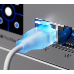Ubiquiti UACC-Cable-Patch-EL-12M-W kabel sieciowy Półprzezroczysty, Biały Cat6