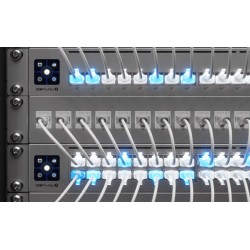 Ubiquiti UACC-Cable-Patch-EL-12M-W kabel sieciowy Półprzezroczysty, Biały Cat6