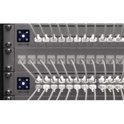 Ubiquiti UACC-Cable-Patch-EL-12M-W kabel sieciowy Półprzezroczysty, Biały Cat6