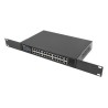 SWITCH LANBERG RSFE-24P-2C-250 24X 100MB POE+/2X COMBO RACK 19" GIGABIT ETHERNET 250W