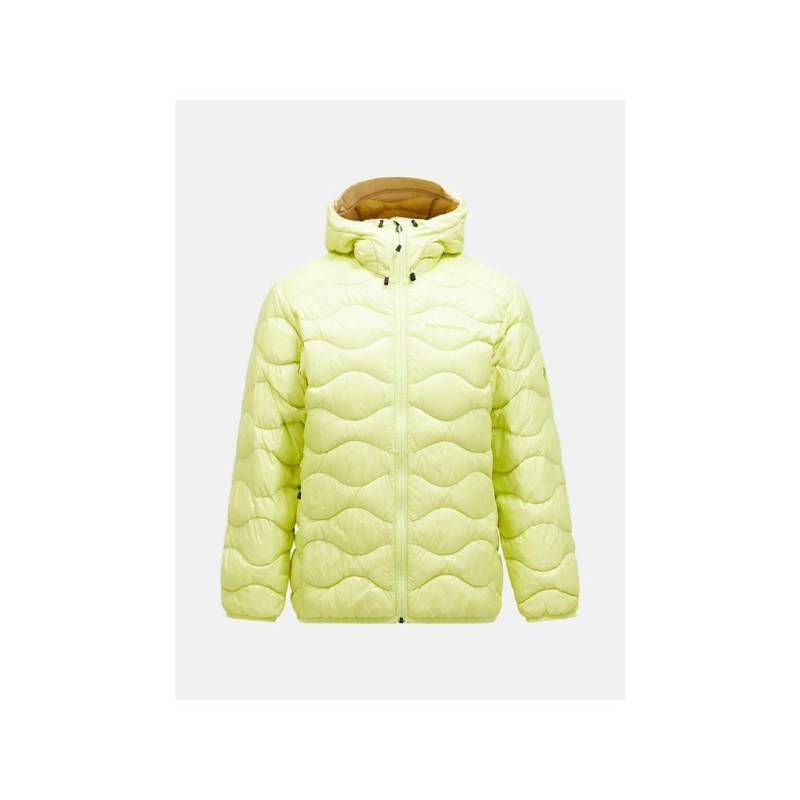Kurtka puchowa męska PEAK PERFORMANCE Helium Down Hood Jacket Men beżowy