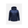 Kurtka puchowa damska PEAK PERFORMANCE Helium Utility Down Hood Jacket Women niebieski