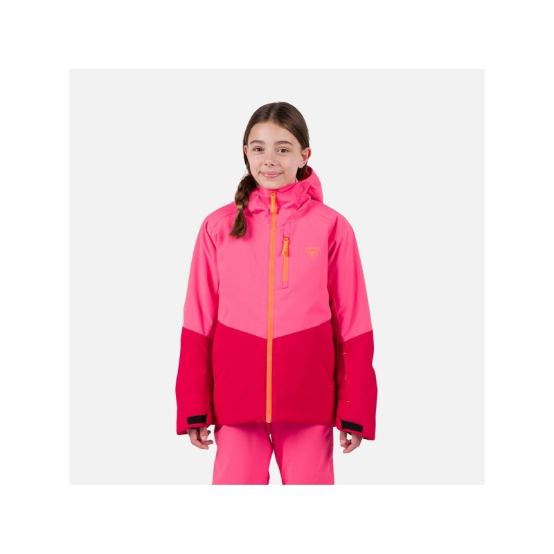Kurtka Rossignol Jr Wispile Jkt czerwony