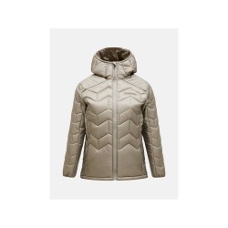 Kurtka PEAK PERFORMANCE Elevate Liner Hood Jacket Women beżowy