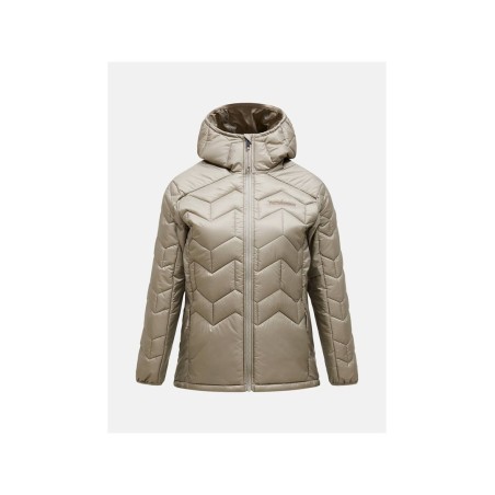 Kurtka PEAK PERFORMANCE Elevate Liner Hood Jacket Women beżowy