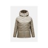 Kurtka PEAK PERFORMANCE Elevate Liner Hood Jacket Women beżowy