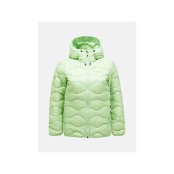 Kurtka puchowa damska PEAK PERFORMANCE Helium Down Hood Jacket Women zielony