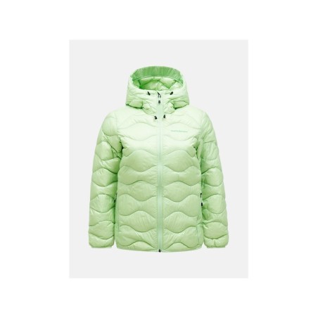 Kurtka puchowa damska PEAK PERFORMANCE Helium Down Hood Jacket Women zielony
