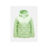 Kurtka puchowa damska PEAK PERFORMANCE Helium Down Hood Jacket Women zielony