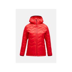 Kurtka PEAK PERFORMANCE Elevate Liner Hood Jacket Women czerwony