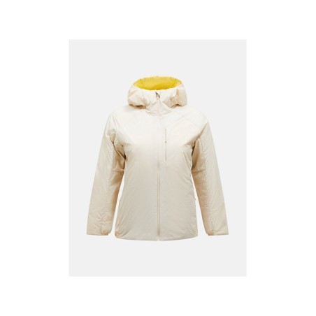 Kurtka PEAK PERFORMANCE W Freelight Reversible Hood beżowy