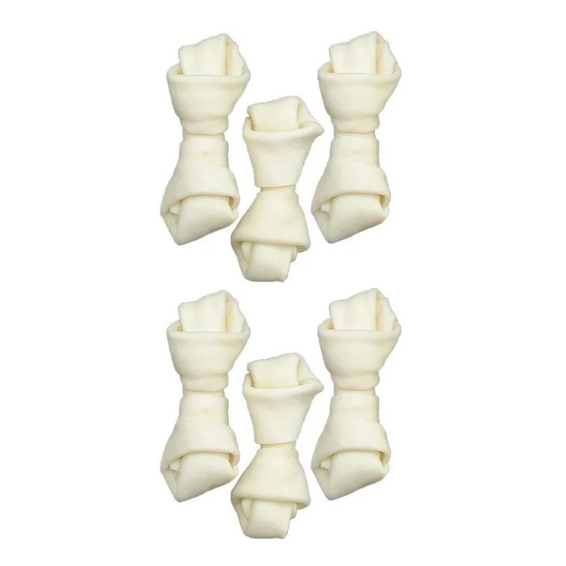 ZOLUX Kość wiązana biała 6 cm x 6 ZOLUX Kość wiązana biała 6 cm x 6