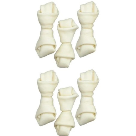 ZOLUX Kość wiązana biała 6 cm x 6